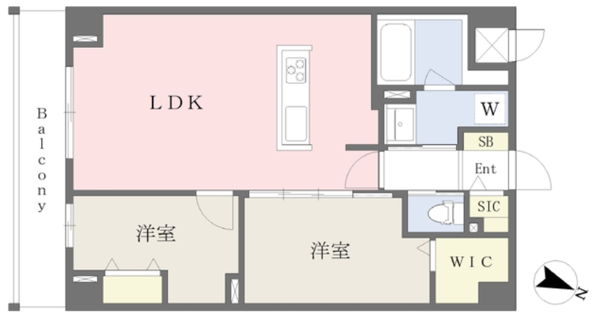 物件○○の間取り図