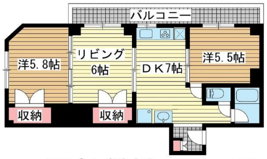 物件○○の間取り図