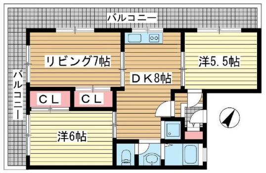 物件○○の間取り図