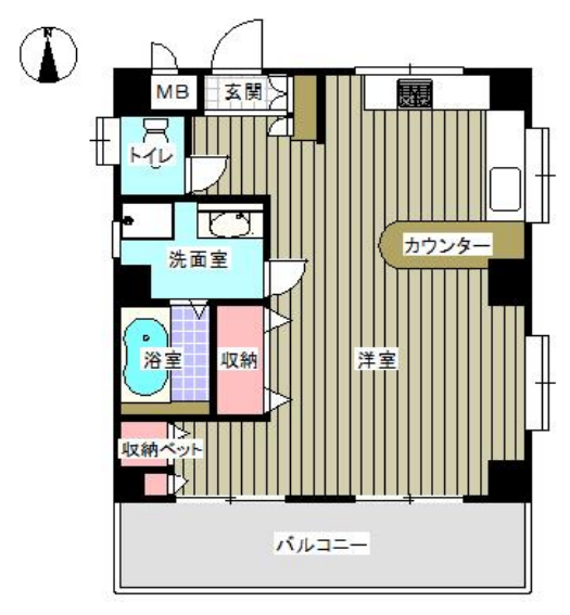 物件○○の間取り図