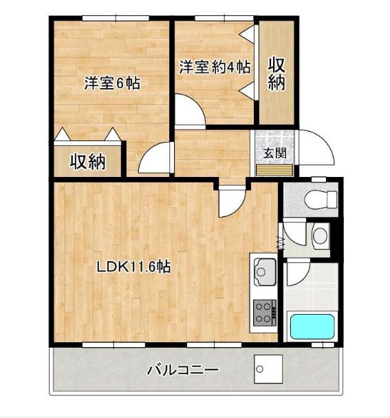 物件○○の間取り図