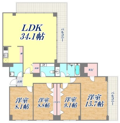 物件○○の間取り図