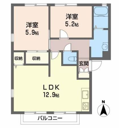 物件○○の間取り図