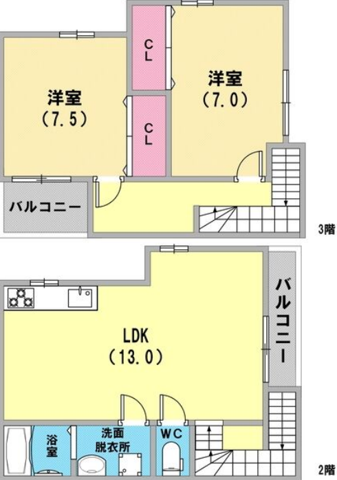 物件○○の間取り図