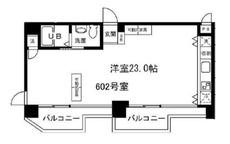 物件○○の間取り図