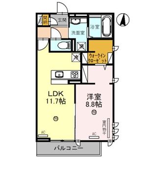 物件○○の間取り図