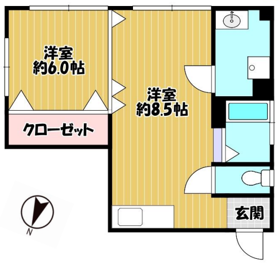 物件○○の間取り図