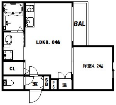 物件○○の間取り図