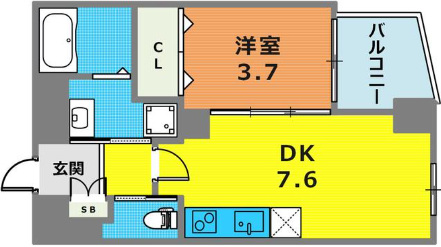 物件○○の間取り図