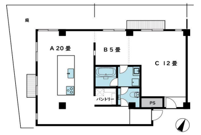 物件○○の間取り図