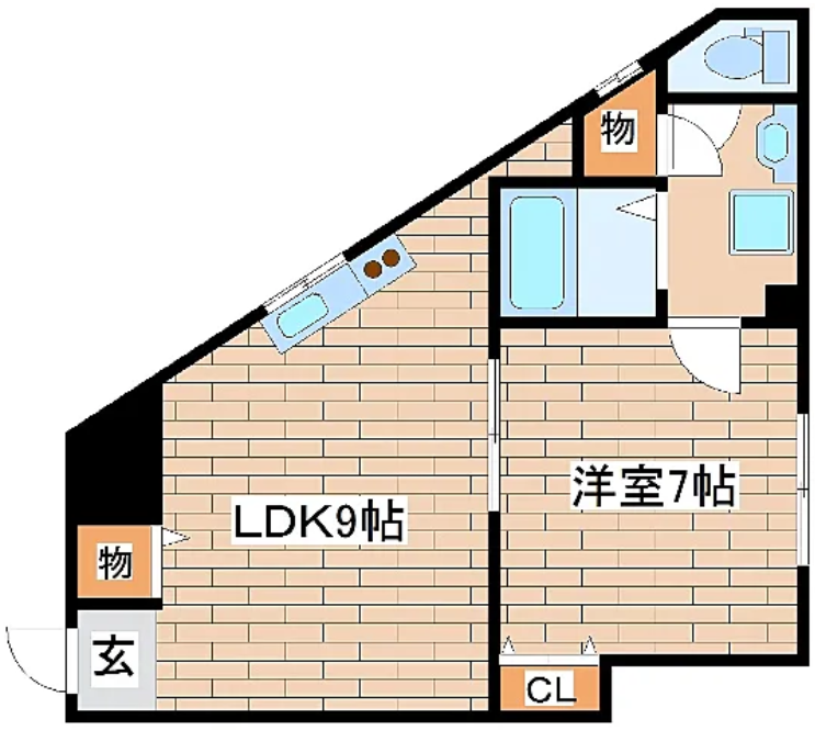 物件○○の間取り図