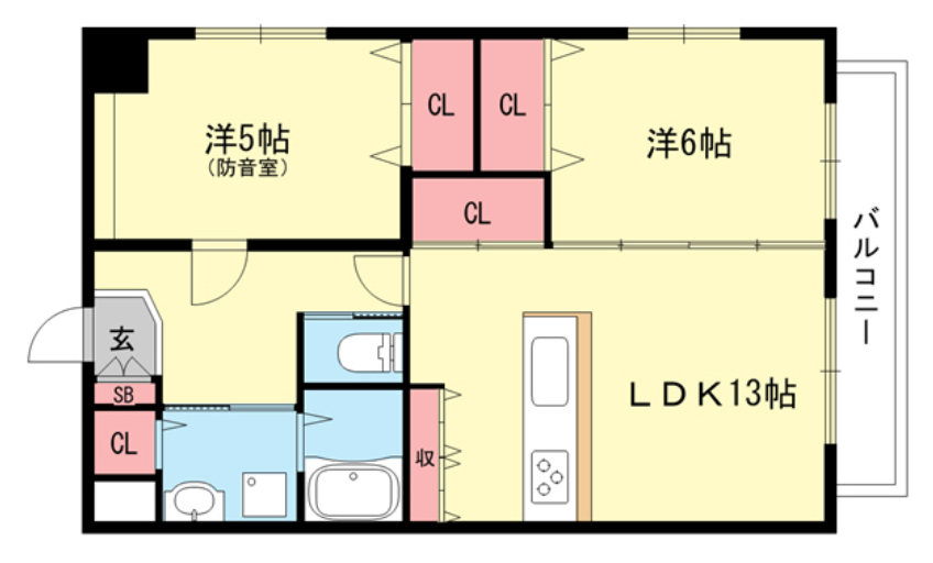 物件○○の間取り図