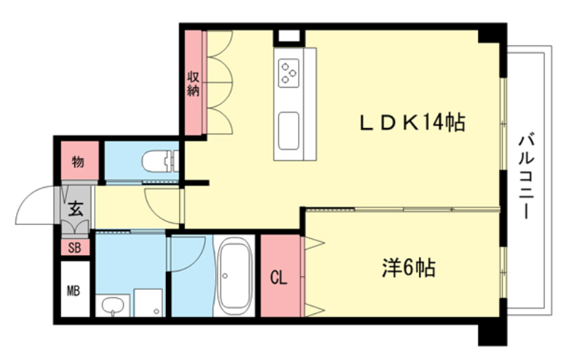 物件○○の間取り図