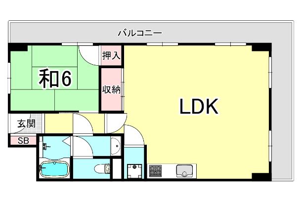 物件○○の間取り図