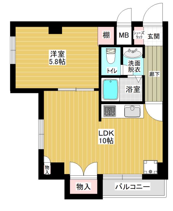 物件○○の間取り図