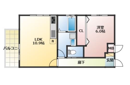 物件○○の間取り図