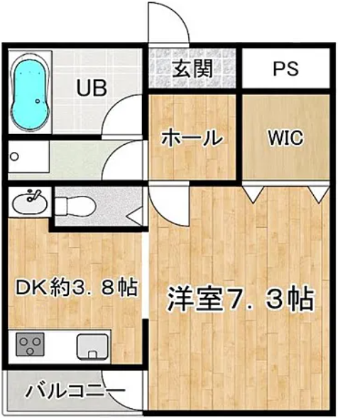 物件○○の間取り図