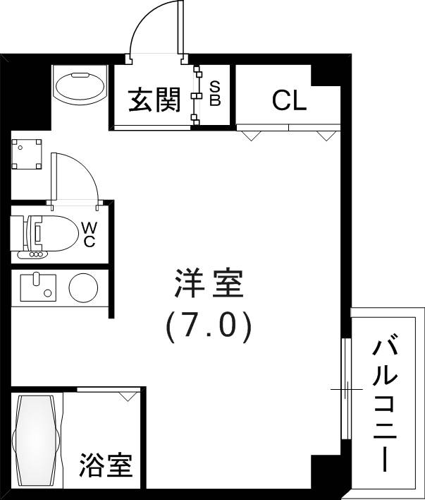 物件○○の間取り図