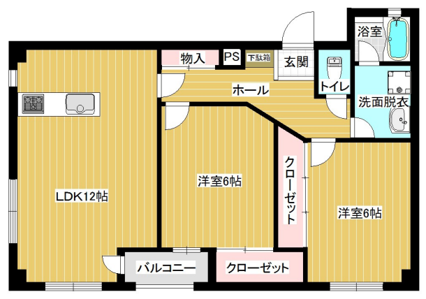 物件○○の間取り図