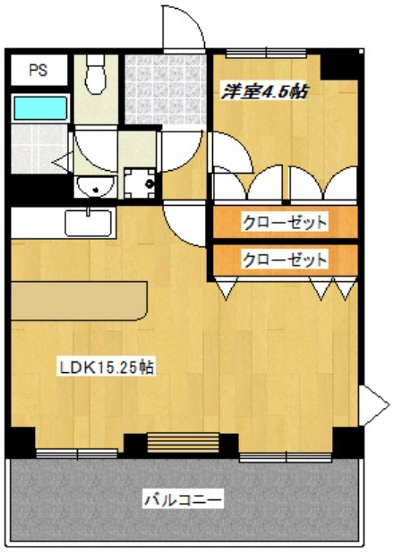 物件○○の間取り図