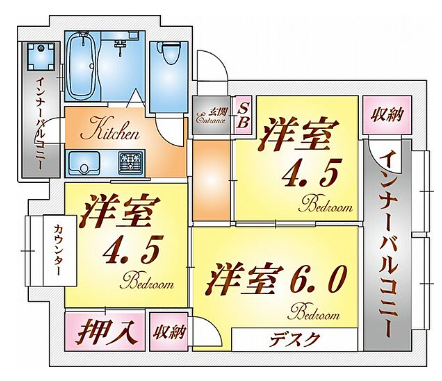 物件○○の間取り図