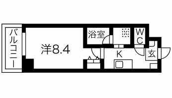 物件○○の間取り図