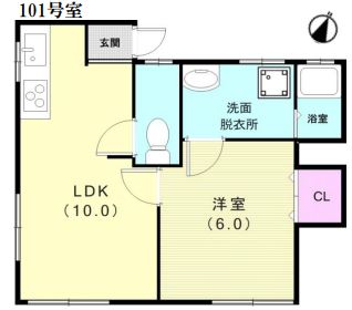 物件○○の間取り図