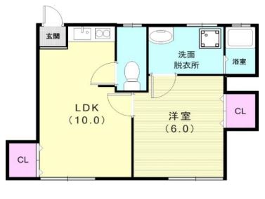 物件○○の間取り図