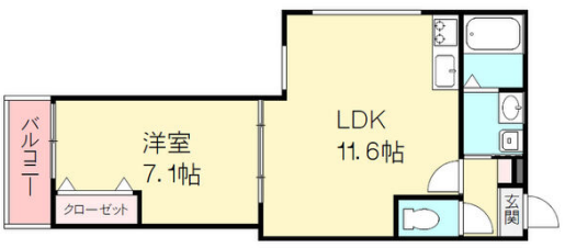 物件○○の間取り図