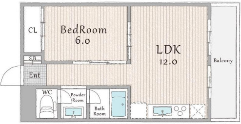 物件○○の間取り図