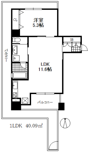 物件○○の間取り図