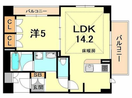 物件○○の間取り図