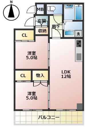 物件○○の間取り図