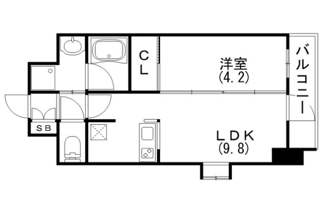 物件○○の間取り図