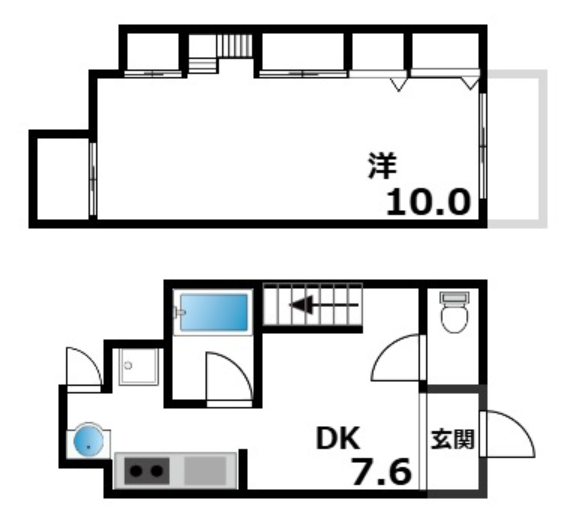 物件○○の間取り図