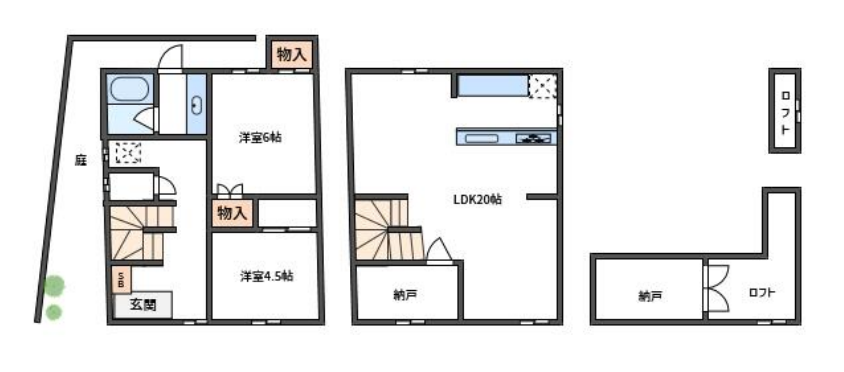 物件○○の間取り図