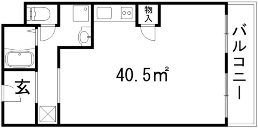 物件○○の間取り図