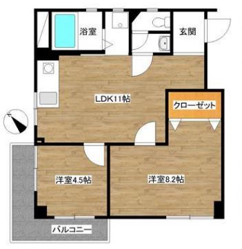 物件○○の間取り図