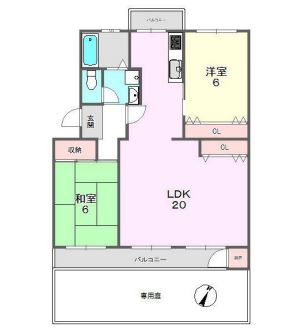 物件○○の間取り図