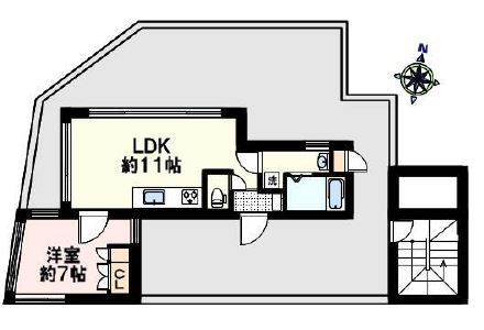 物件○○の間取り図
