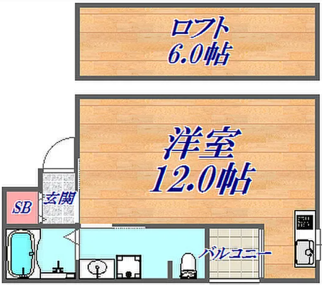 物件○○の間取り図