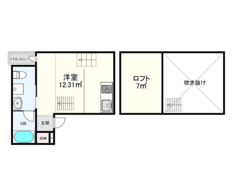 物件○○の間取り図