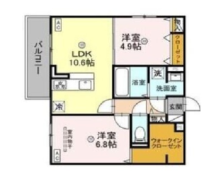 物件○○の間取り図