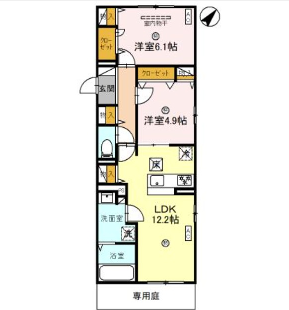 物件○○の間取り図