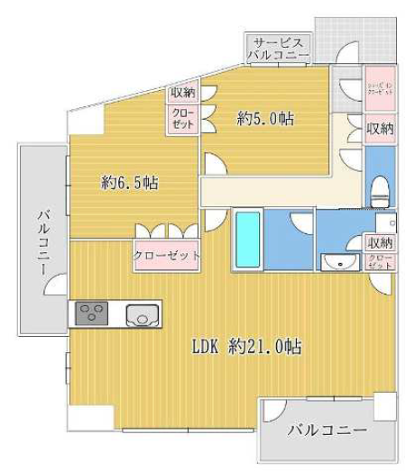 物件○○の間取り図