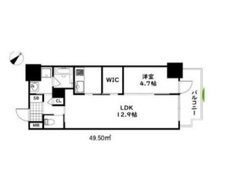 物件○○の間取り図