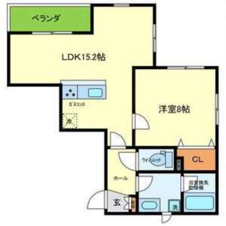 物件○○の間取り図