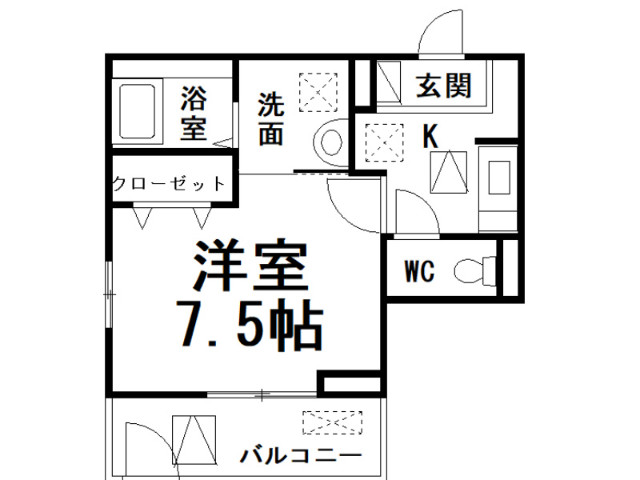 物件○○の間取り図