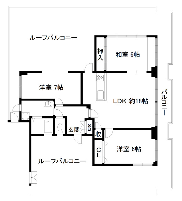 物件○○の間取り図