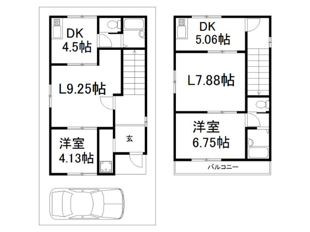 物件○○の間取り図